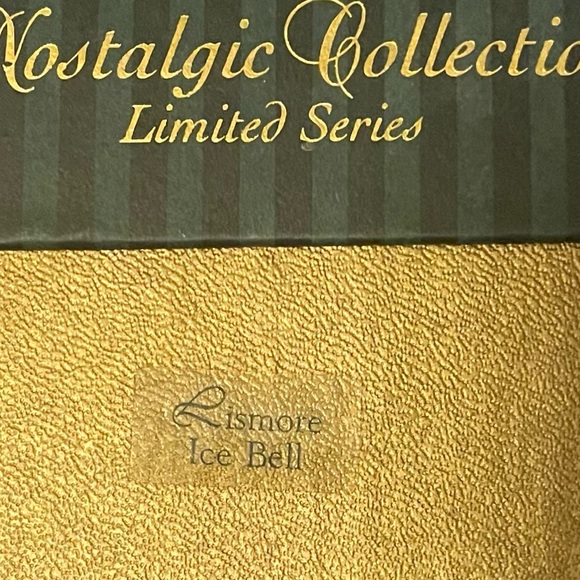 Waterford Lismore Holiday Heirloom ICE BELL. Ornament.  Lismore Since 1952. - Picture 12 of 12